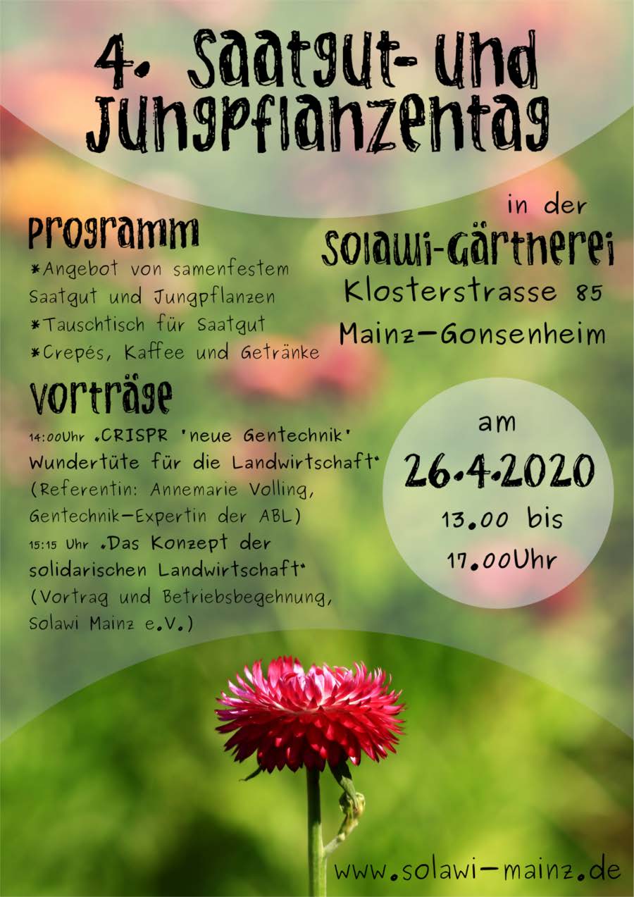 Solawi lädt ein
